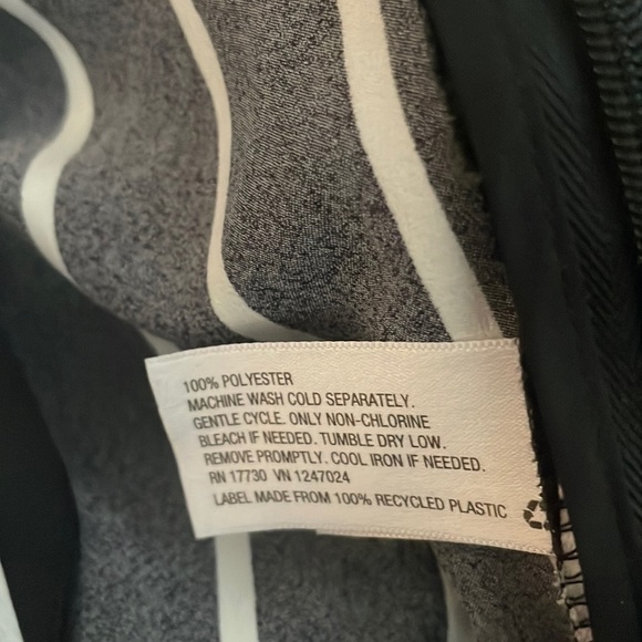 Black and White Stripe Jumpsuit Size L - Picture 8 of 8